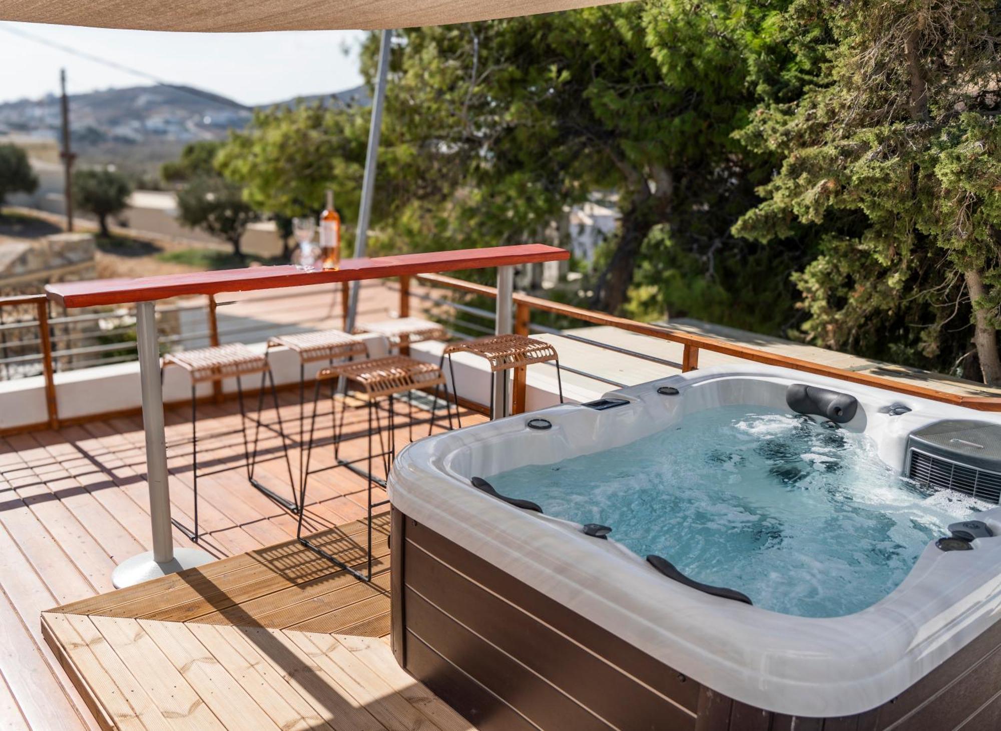 Syros Village Suites Vári エクステリア 写真